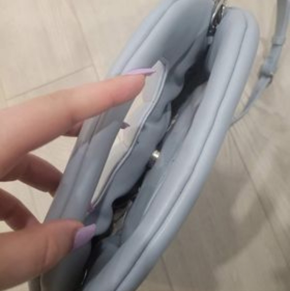 Zara light blue purse - Picture 3 of 3